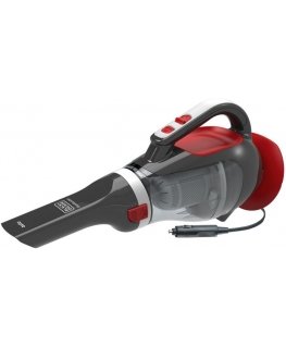 Dulkių siurblys car Black & Decker ADV1200-XJ (12W, raudona ir pilkas spalva)