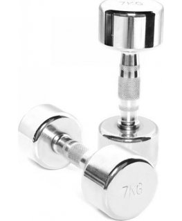 Hantelis chromas. TOORX MC-7 7kg
