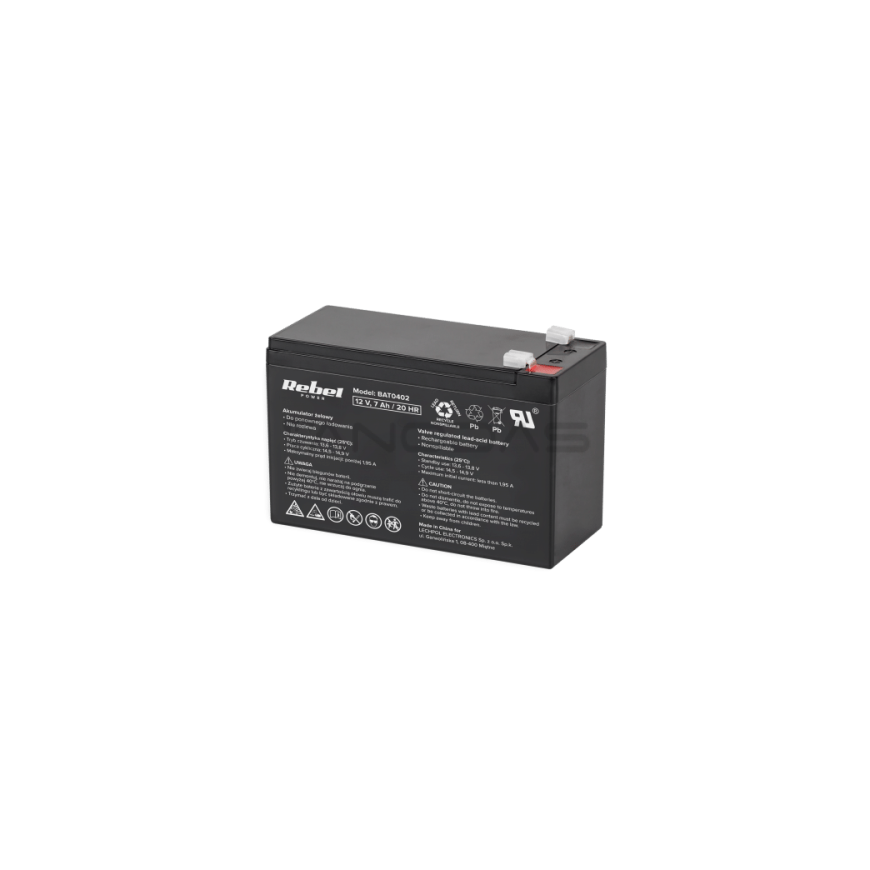 Rebel Electro Lead battery Rebel 12V