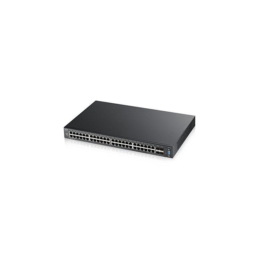 Šakotuvas ZYXEL XGS2210-52, 48 PORT GIGABIT L2 MANAGED SWITCH, 4X 10G – 5