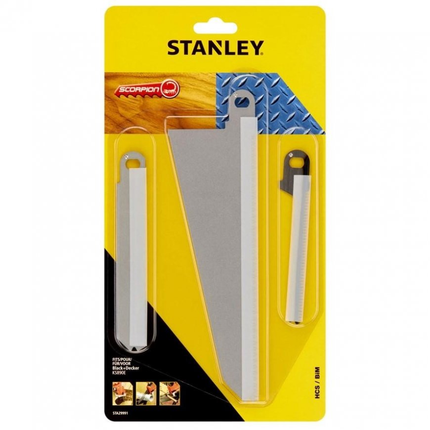 Stanley Scorpion HCS/BiM wood/steel 3 pcs