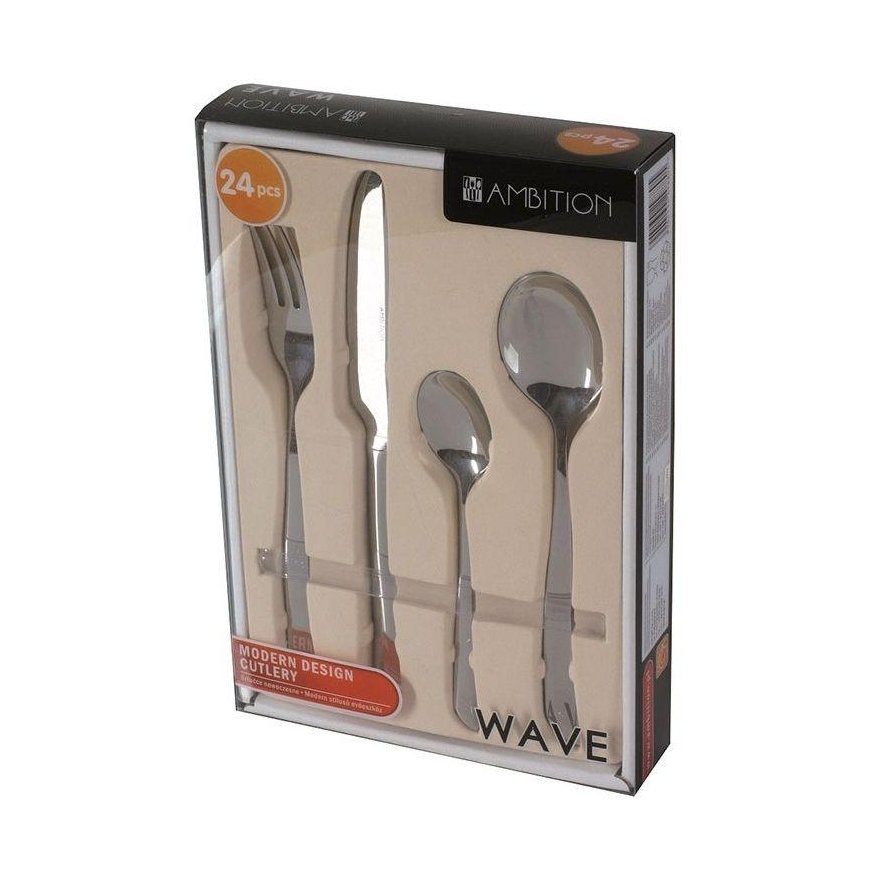 Ambition Set of sztućców wave 24 elements (29880)