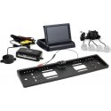 Amio Parking sensor kit tft02 4.3 inch with camera hd-402-led 4 sensors silver Amio Parking sensor kit tft02 4.3 inch with camera hd-402-led 4 sensors silver