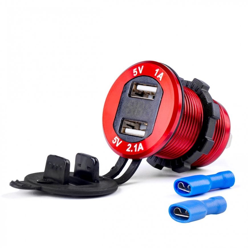 Amio Waterproof charger with voltage tester