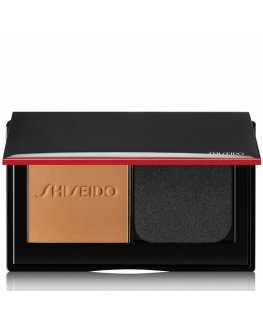 Shiseido Synchro Skin Self-Refreshing Custom Finish Powder Foundation 9 g Kompaktne kaitseümbris Pasta 350 Maple