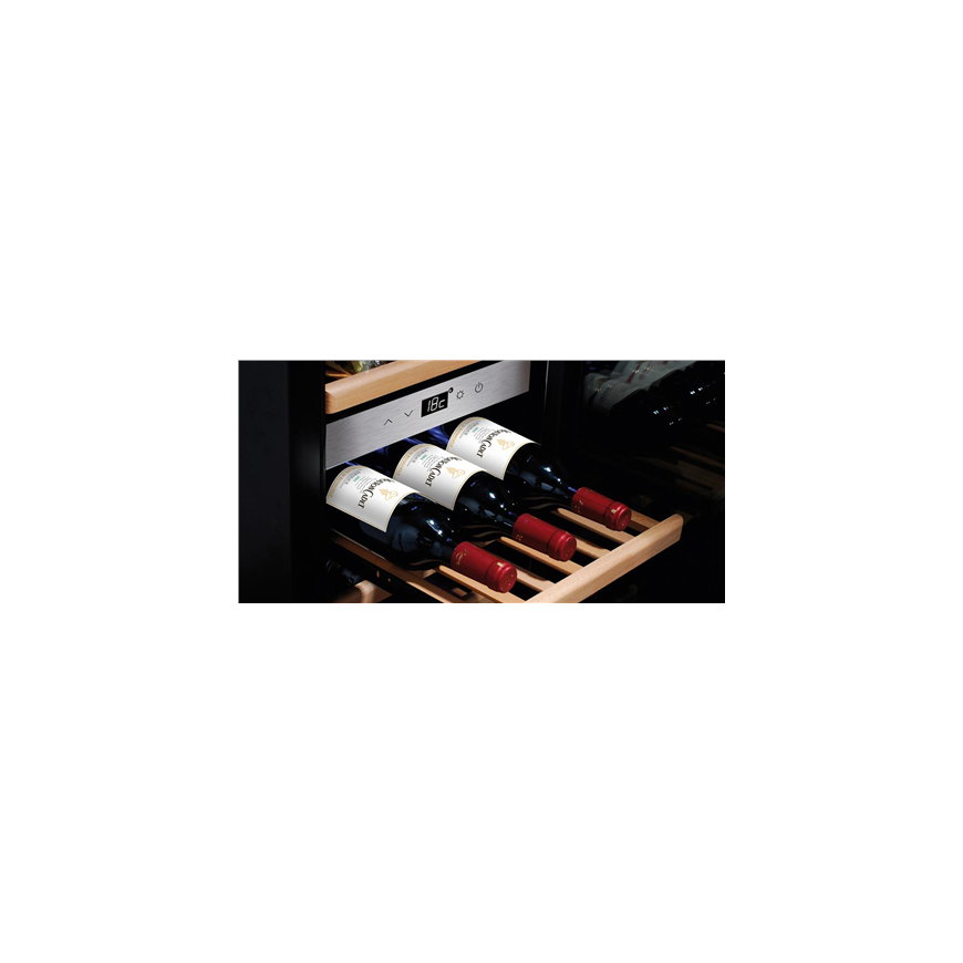 Caso WineChef Pro 40 Compressor wine cooler Freestanding Stainless steel 40 bottle(s) – 2