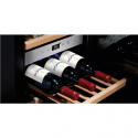 Caso WineChef Pro 40 Compressor wine cooler Freestanding Stainless steel 40 bottle(s)