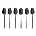Sambonet Rock Kafijas karote Nerūsējošs tērauds Melns, Spogulis 6 pcs Sambonet Rock Kafijas karote Nerūsējošs tērauds Melns, Spogulis 6 pcs
