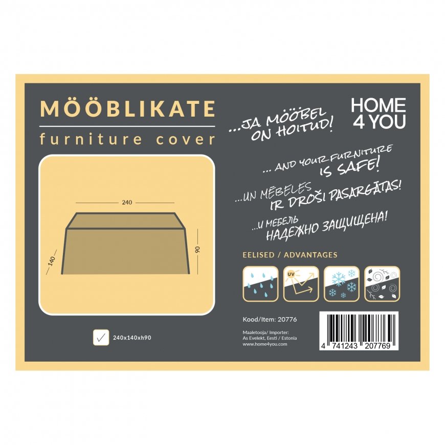 Mööblikate 240x140x90cm – 5