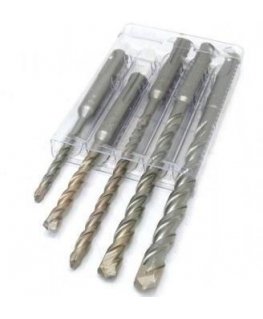 5-piece concrete drill set DOMAS V-PLUS SDS+