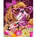 Beldizart Wizardi Painting by Numbers Kit Sweet Tooth 40x50 cm R008 Beldizart Wizardi Painting by Numbers Kit Sweet Tooth 40x50 cm R008