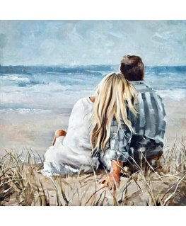 Beldizart On the seashore 38*38 cm WD2315