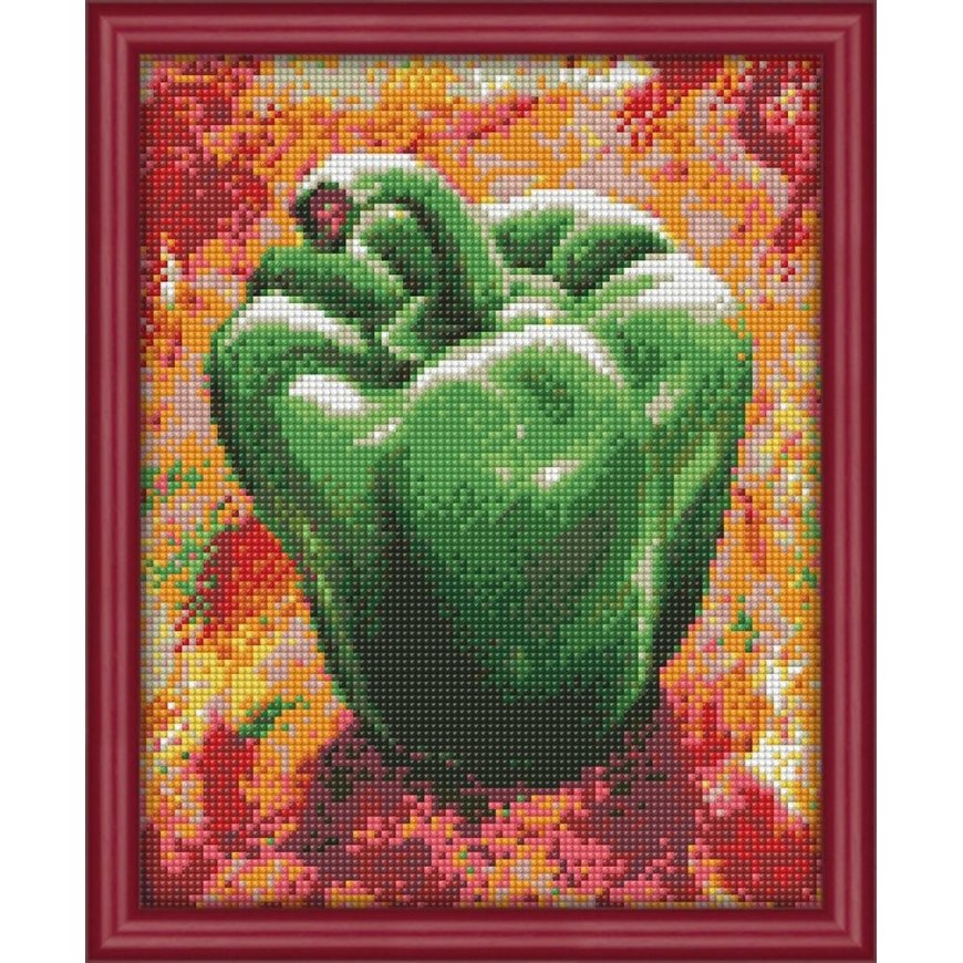 Beldizart (Discontinued) Diamond Painting Kit Green Pepper 24х30 cm AZ-1381 – 2