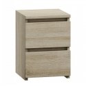 Topeshop M2 SONOMA naktsskapītis 2 atvilktne (-s) Ozols Topeshop M2 SONOMA naktsskapītis 2 atvilktne (-s) Ozols