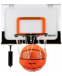 Basketball board mini AVENTO 47BM with net+ball+pump