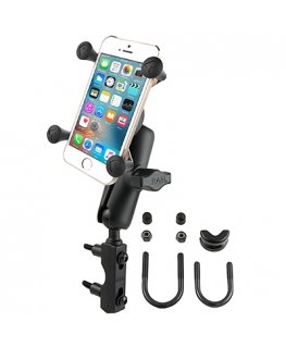 RAM Mounts X-Grip Phone Mount with Motorcycle Brake/Clutch Reservoir Base