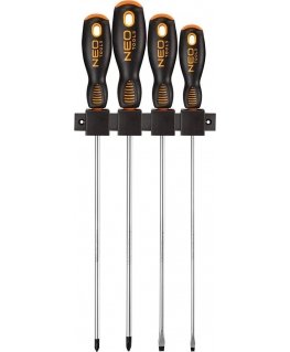 Neo long screwdriver set 4 pcs (04-214)