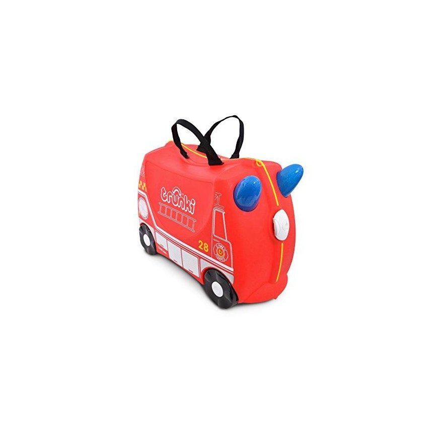 Trunki kelioninis lagaminas su ratukais vaikams | Gaisrinis automobilis Frank – 4