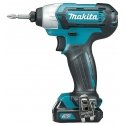 Makita TD110DSAJ Cordless impact driver, 12V MAX, 2x2.0 Ah Li-ion 110 Nm, 1.0kg, 1/4", LED, MAKPACK Makita TD110DSAJ Cordless impact driver, 12V MAX, 2x2.0 Ah Li-ion 110 Nm, 1.0kg, 1/4", LED, MAKPACK
