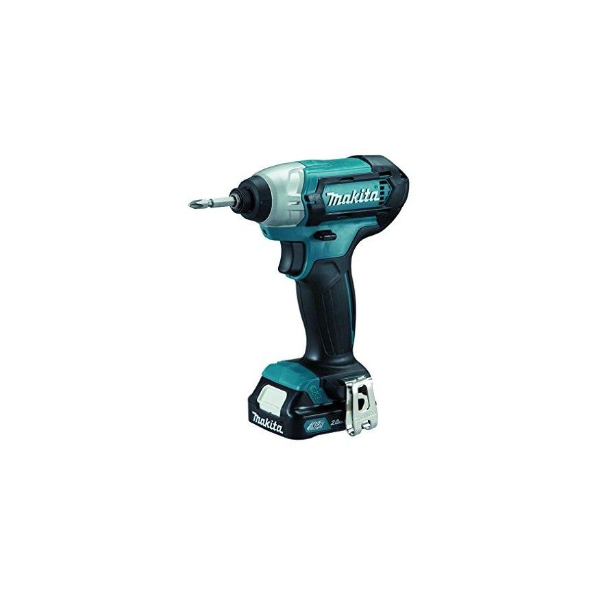 Makita TD110DSAJ Cordless impact driver, 12V MAX, 2x2.0 Ah Li-ion 110 Nm, 1.0kg, 1/4", LED, MAKPACK – 5