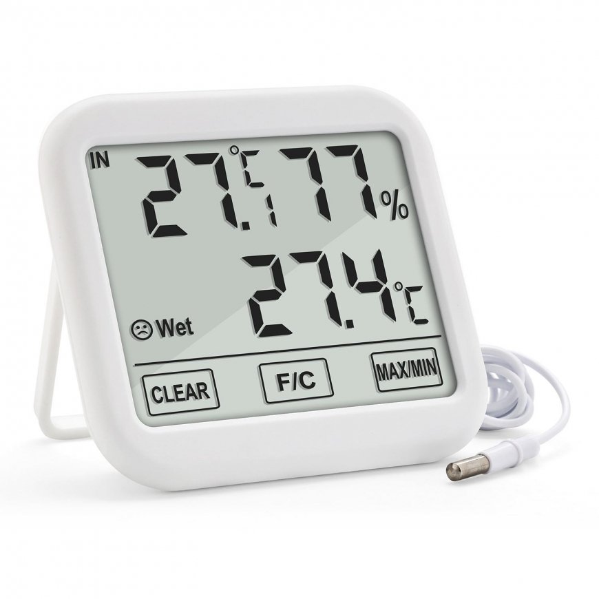 GreenBlue Weather station thermometer hygrometer Outdoor indoor temperature humidity – 4