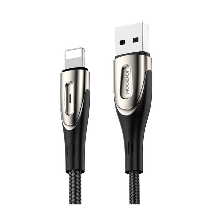 USB Cable for Lightning Joyroom Sharp S-M411 2.4A, 3m (Black)
