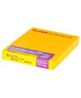 KODAK PORTRA 160 4X5 10 SHEETS