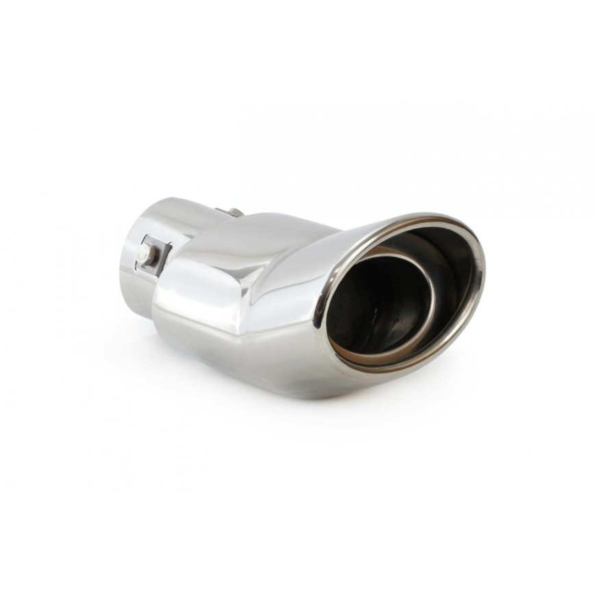 Stainless steel muffler tip amio mt 005 chrome