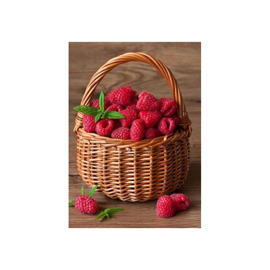 Beldizart Raspberry Basket 27 x 38 cm WD252