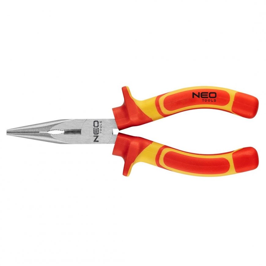 Neo elongated straight pliers 180mm 1000V polished (01-224) – 2