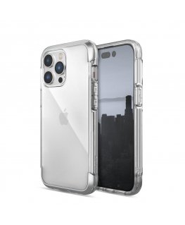 Raptic X-Doria Air Case for iPhone 14 Pro Armored Silver Cover