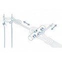 AMAZONAS AZ-3027000 hammock accessory Hanging kit Black Aluminium, Polyethylene terephthalate (PET) 