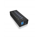 ICY BOX IB-AC618 5000 Mbit/ai Juoda ICY BOX IB-AC618 5000 Mbit/ai Juoda