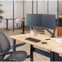 Fellowes Platinum Series Dual Monitor Arm - Black Fellowes Platinum Series Dual Monitor Arm - Black