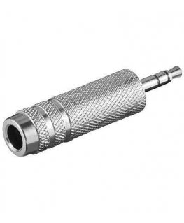 Fuj: tech 3.5mm male to 6.3mm female audio adapter