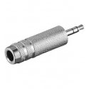 Fuj:tech 3,5 mm uros - 6,3 mm naaras -audioadapteri Fuj:tech 3,5 mm uros - 6,3 mm naaras -audioadapteri