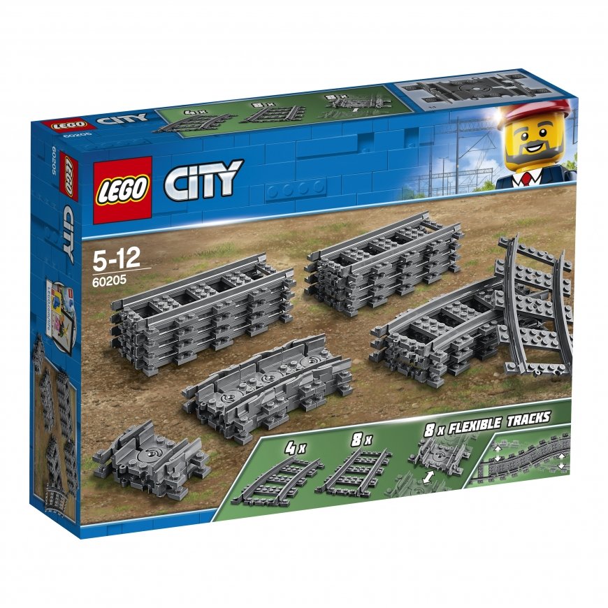 LEGO City Trains 60205 - Raiteet – 2