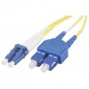 Fuj:tech valokuitukaapeli LC - SC, duplex, singlemode, 5m Fuj:tech valokuitukaapeli LC - SC, duplex, singlemode, 5m