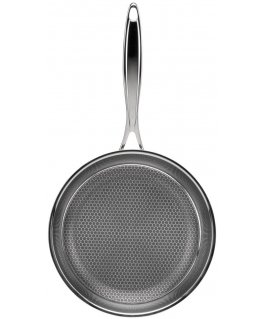 Heirol Pro Steelsafe -paistinpannu, ruostumaton teräs + tarttumaton pinnoite, 24 cm