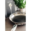 Heirol Pro Steelsafe -paistinpannu, ruostumaton teräs + tarttumaton pinnoite, 24 cm Heirol Pro Steelsafe -paistinpannu, ruostumaton teräs + tarttumaton pinnoite, 24 cm