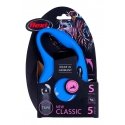 Flexi New Classic, S, 5 м, катушка с голубой лентой Flexi New Classic, S, 5 м, катушка с голубой лентой