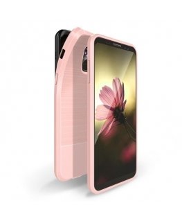 Dux Ducis Mojo Case Premium High Quality and Protect Silicone Case For Apple iPhone X Pink