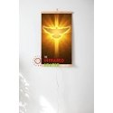 Infrared heater - flexible heating panel 430W TRIO design 12 pigeons, dimensions 100x57cm Infrared heater - flexible heating panel 430W TRIO design 12 pigeons, dimensions 100x57cm