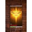 Infrared heater - flexible heating plate 430W TRIO design 1 fireplace, dimensions 100x57cm Infrared heater - flexible heating plate 430W TRIO design 1 fireplace, dimensions 100x57cm