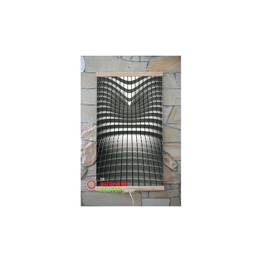 Infrared heater - flexible heating panel 430W TRIO design 12 pigeons, dimensions 100x57cm – 10