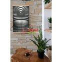 Infraraudonųjų spindulių šildytuvas - lanksti šildymo plokštė 430W TRIO design 1 židinys, išmatavima Infraraudonųjų spindulių šildytuvas - lanksti šildymo plokštė 430W TRIO design 1 židinys, išmatavima