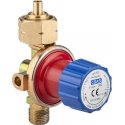 NEO Gas regulator with pressure regulator. (max. 4 bars, 8kg/hour)