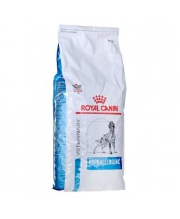 Royal Canin Hypoallergenic 14 kg Pieaugušo Aknas, Rīsi, Dārzeņi