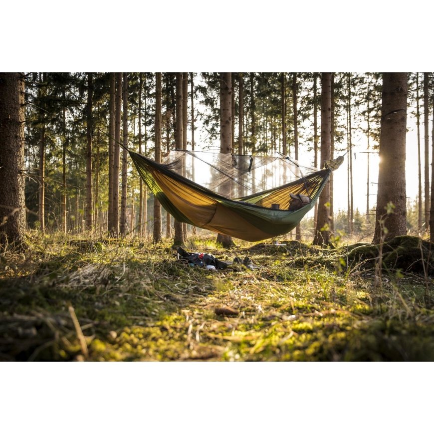 AMAZONAS Adventure Hero XXL Подвесной гамак 1 человек Нейлон Зеленый, Желтый – 2