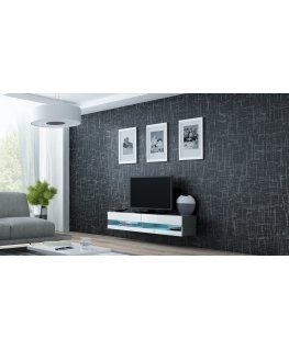 Cama RTVVIGO140N S/B TV stovas / baldas garso ir vaizdo aparatūrai 2 spintos